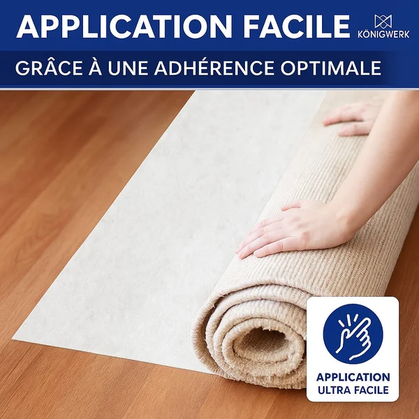 KÖNIGWERK Tapis Antislip – Couche antidérapante pour coussin
