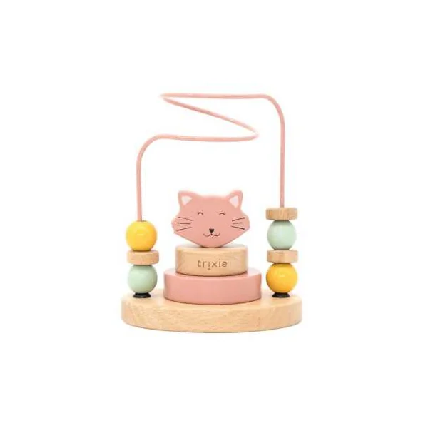 Labyrinthe de perles en bois Chat - Trixie