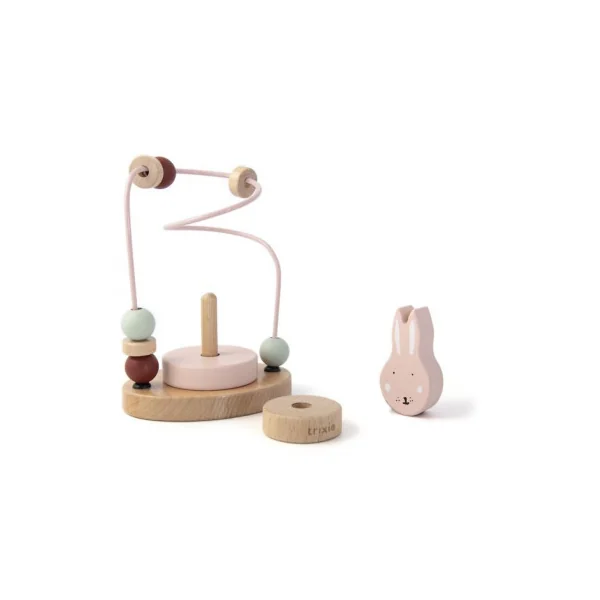 Labyrinthe de perles en bois Lapin - Trixie