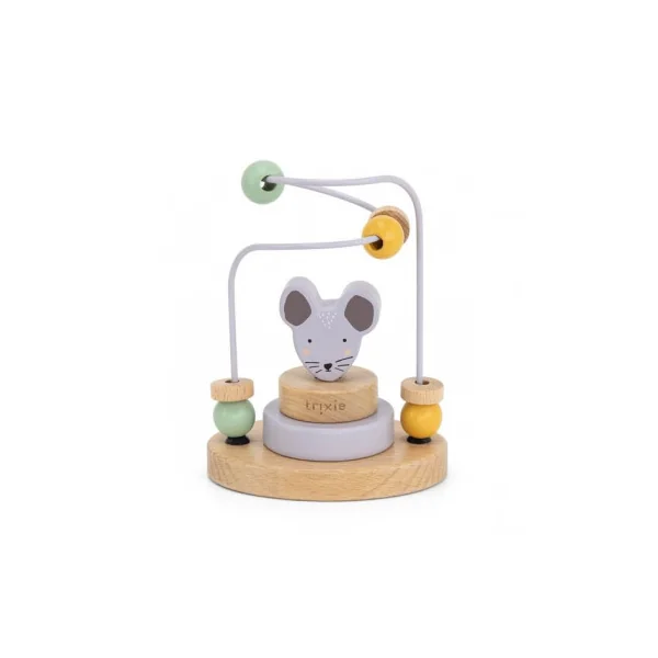 Labyrinthe de perles en bois Souris - Trixie