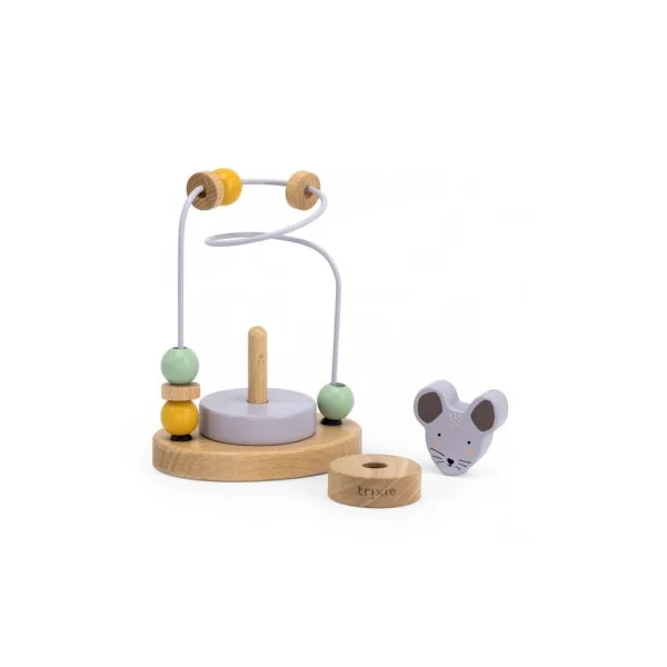 Labyrinthe de perles en bois Souris - Trixie