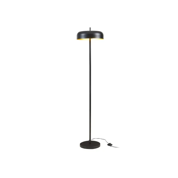 Lampadaire Noir Industriel 159 cm avec 2 Douilles E27