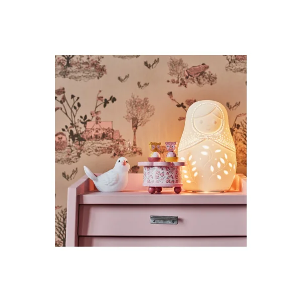 Lampe Babouchka en porcelaine - Amadeus Les Petits