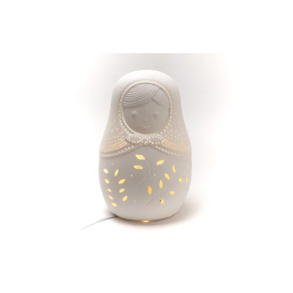 Lampe Babouchka en porcelaine - Amadeus Les Petits