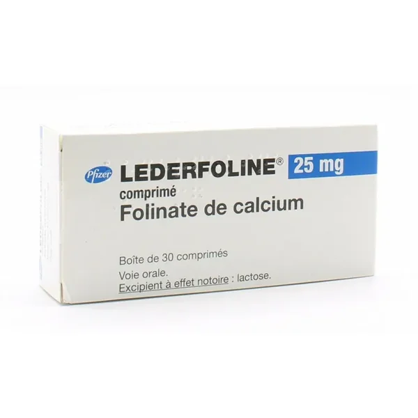 Lederfoline 25mg 30 comprimés