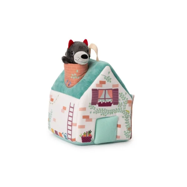 Les maisons du loup et des 3 petits cochons - Lilliputiens