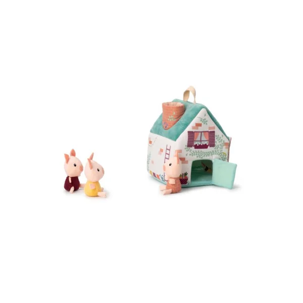 Les maisons du loup et des 3 petits cochons - Lilliputiens