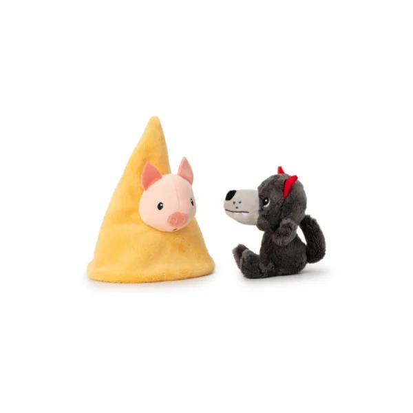Les maisons du loup et des 3 petits cochons - Lilliputiens