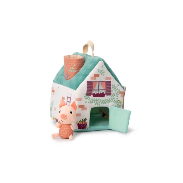 Les maisons du loup et des 3 petits cochons - Lilliputiens
