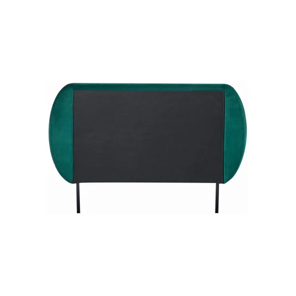 Lit Capitonné avec Sommier et Matelas 90 x 200 cm Vert Foncé