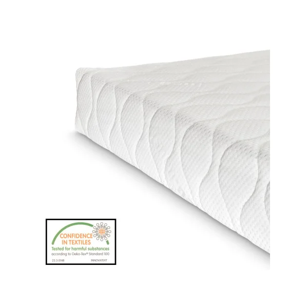 Lit Enfant Lit Cabane avec Matelas 90 x 200 cm Lit Montessori Blanc