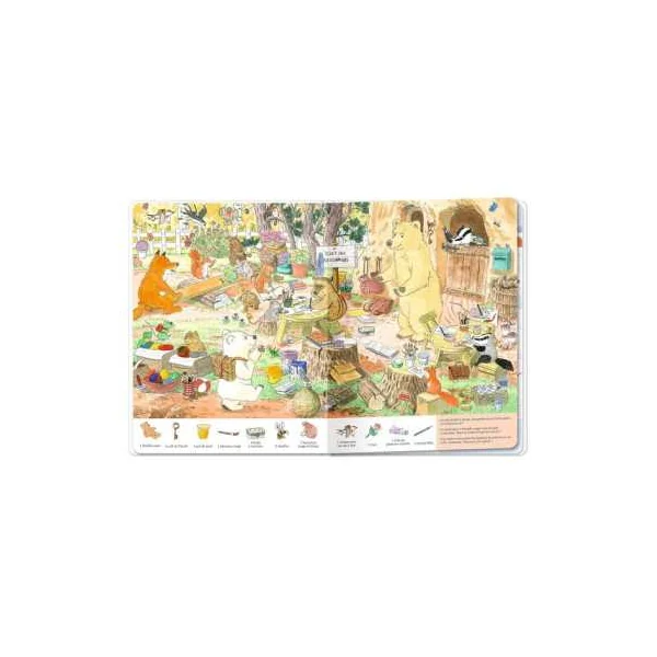 Livre Cherche et trouve Calinours - L'école des loisirs