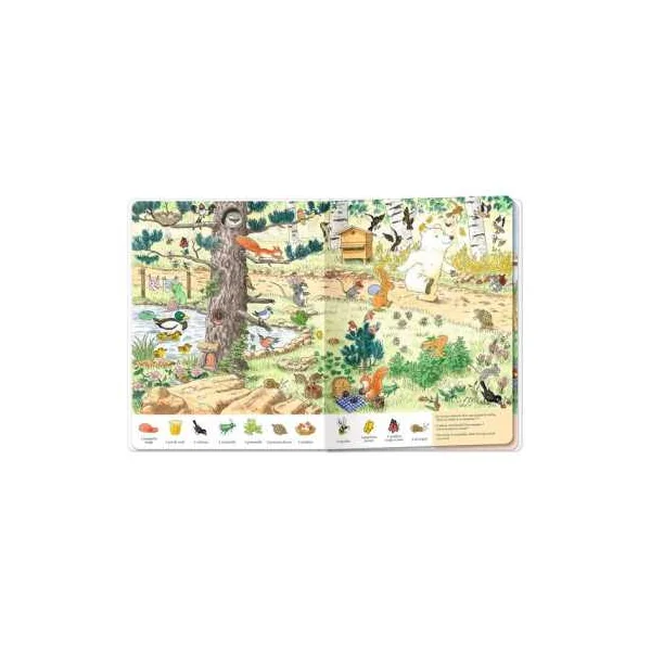 Livre Cherche et trouve Calinours - L'école des loisirs