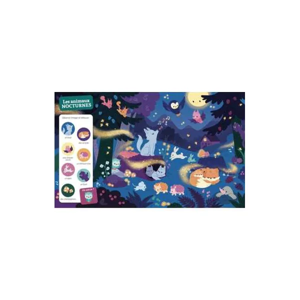 Livre Cherche et trouve des tout-petits au dodo - Auzou