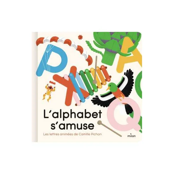 Livre L'alphabet s'amuse - Milan