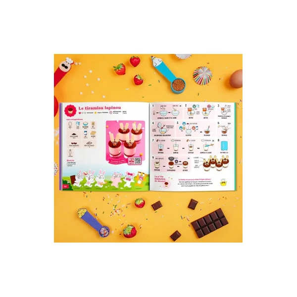 Livre Les gâteaux et desserts incontournables - Chefclub Kids