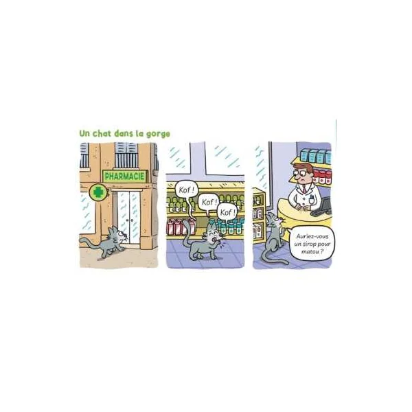 Livre Les meilleures blagues en BD - Auzou