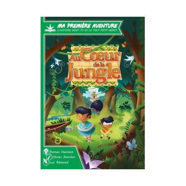 Livre Ma première aventure : au coeur de la jungle
