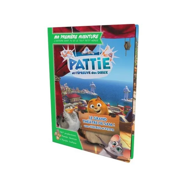 Livre Ma première aventure : Pattie et l'épreuve des dieux