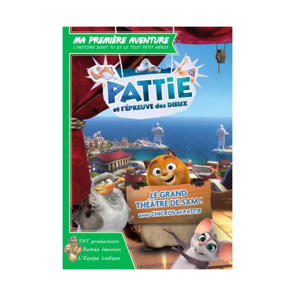 Livre Ma première aventure : Pattie et l'épreuve des dieux