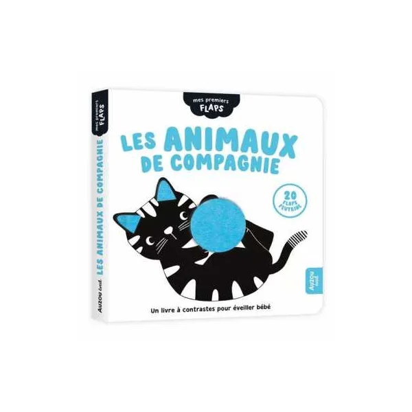 Livre mes premiers flaps les animaux de compagnie - Auzou