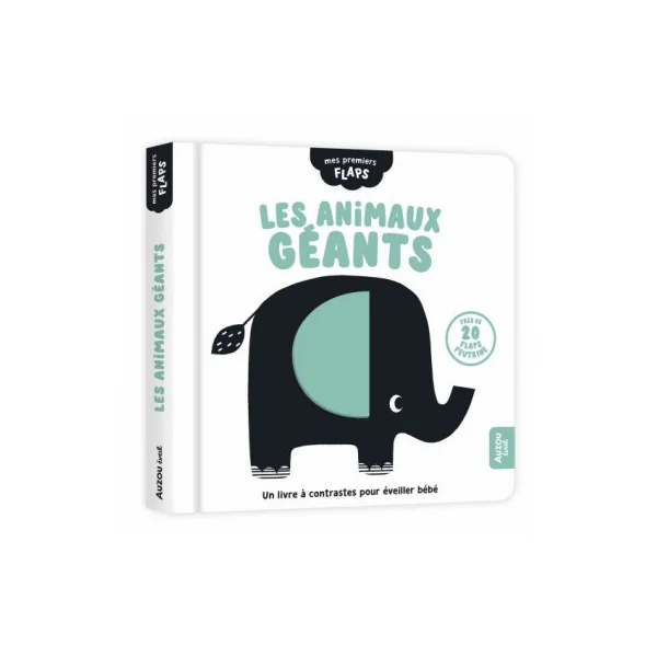 Livre mes premiers flaps les animaux géants - Auzou