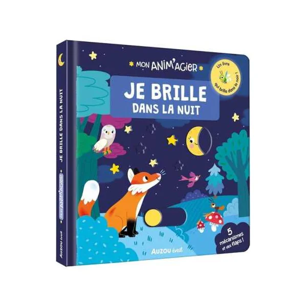 Livre Mon Anim'agier je brille dans la nuit - Auzou