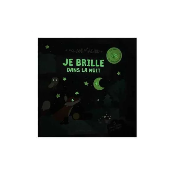 Livre Mon Anim'agier je brille dans la nuit - Auzou
