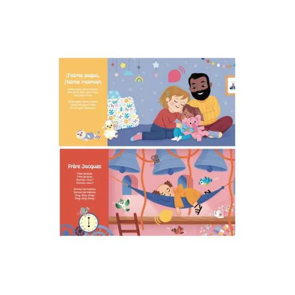 Livre sonore Mes comptines pour faire dodo - Auzou