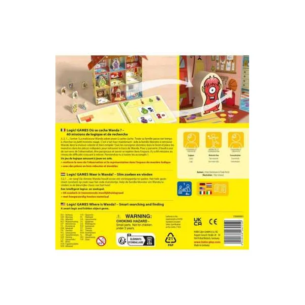 Logic Games Où se cache Wanda? - Haba