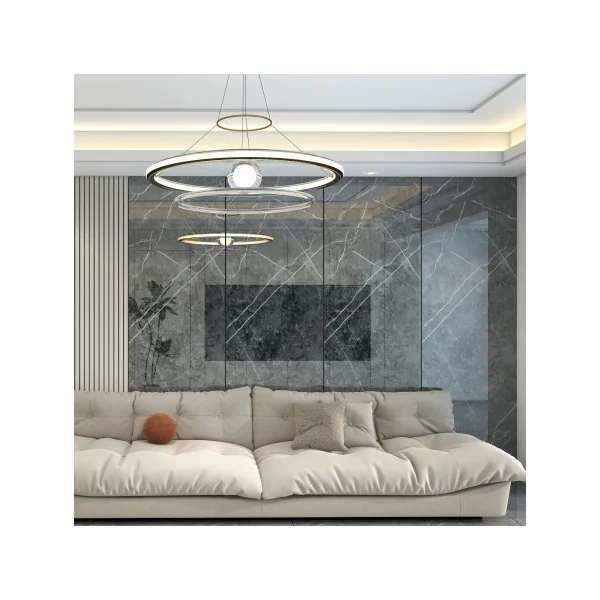 Lot de 12 Panneaux Muraux Décoratifs 120 x 60 cm Marbre Noir