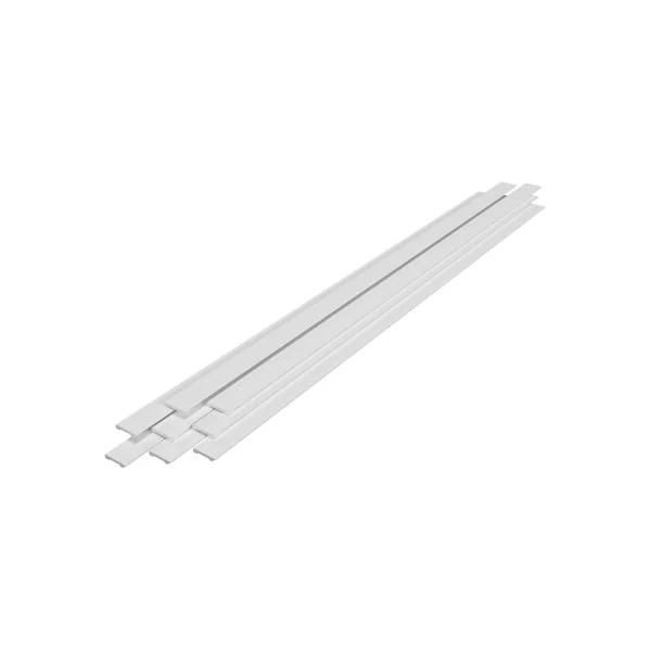 Lot de 16 Plinthes Blanches 195 x 7 cm