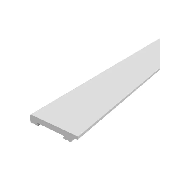 Lot de 16 Plinthes Blanches 195 x 7 cm