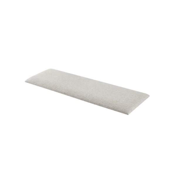 Lot de 2 Coussins Muraux 90 x 30 cm Gris