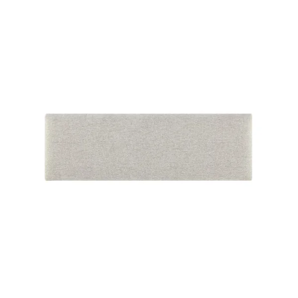 Lot de 2 Coussins Muraux 90 x 30 cm Gris