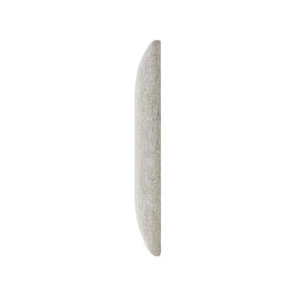 Lot de 2 Coussins Muraux 90 x 30 cm Gris
