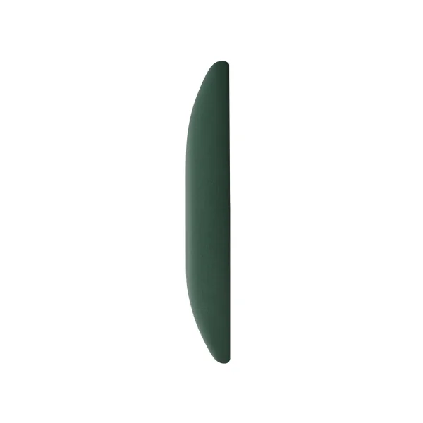 Lot de 2 Coussins Muraux en Velours 90 x 30 cm Vert Foncé