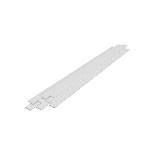 Lot de 32 Plinthes Blanches 195 x 9 cm