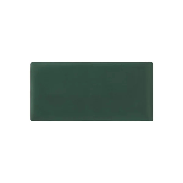 Lot de 3 Coussins Muraux en Velours 60 x 30 cm Vert Foncé