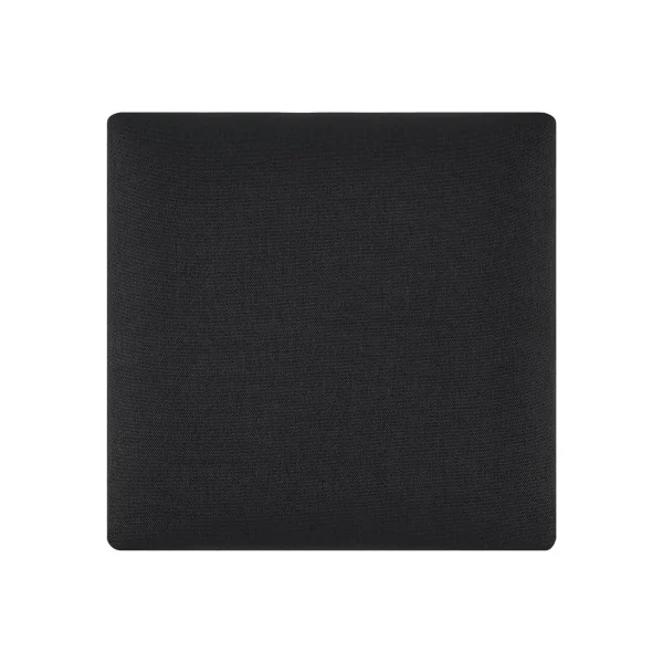 Lot de 4 Coussins Muraux 30x30 cm Noir
