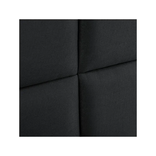 Lot de 4 Coussins Muraux 30x30 cm Noir