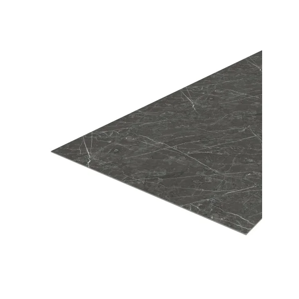 Lot de 4 Panneaux Muraux Décoratifs 120 x 60 cm Marbre Noir