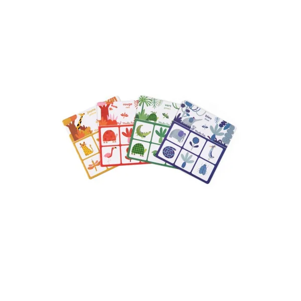 Loto des couleurs Les toupitis - Moulin Roty