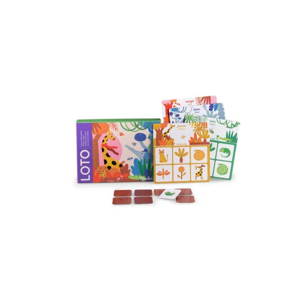 Loto des couleurs Les toupitis - Moulin Roty
