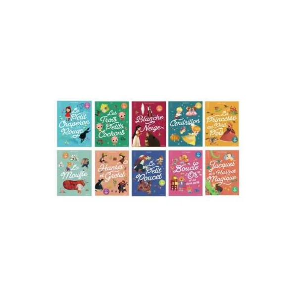 Ma jolie bibliothèque de contes classiques - Auzou