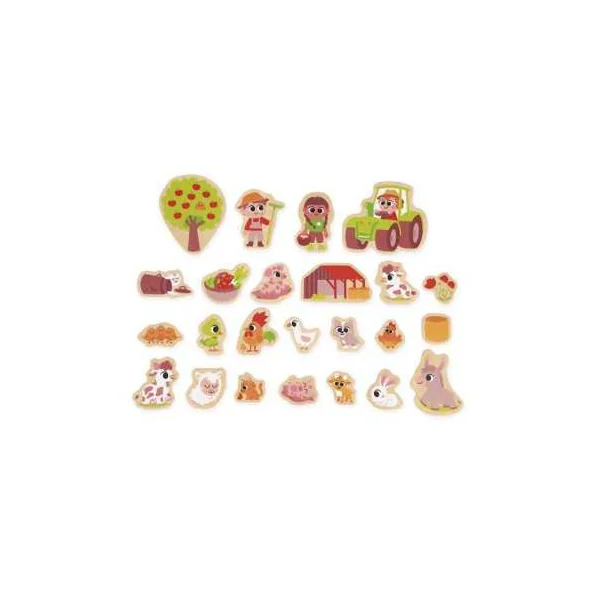Magnets Ferme 24 pièces - Janod