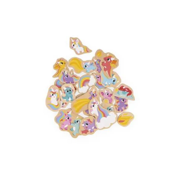 Magnets Licornes et dragons 24 pièces - Janod