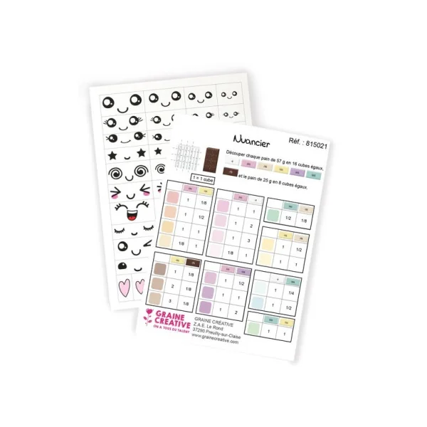 Mallette Kawaii family pâte FIMO - Graine créative