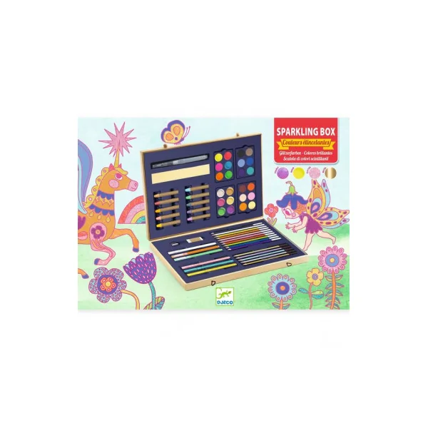 Mallette Sparkling color box - Djeco