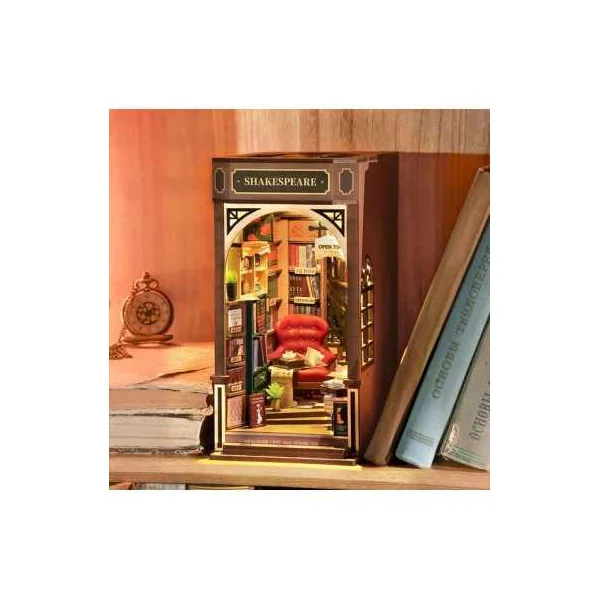Maquette Bookstore Shakespeare Book Nook - Rolife - Rolife